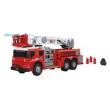Camion de pompieri cu pompa de apa, sunet, lumini si accesorii OEM
