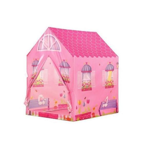 Cort casuta roz, pentru fetite, 95x72x102 cm, ama