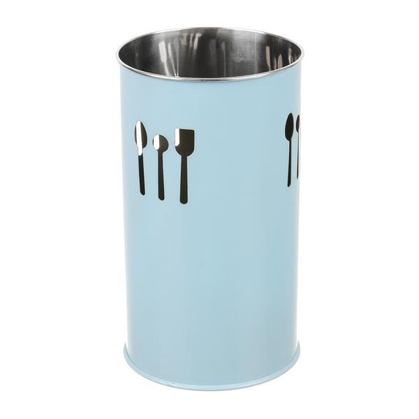 Suport tacamuri stativ din metal, ø10 cm, bleu oem