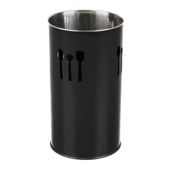 Suport tacamuri stativ din metal, ø10 cm, negru oem