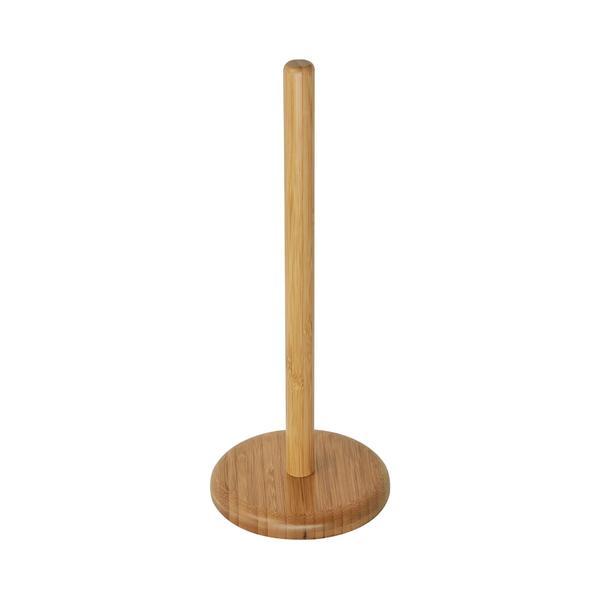 Suport rola de prosop de hartie din bambus, Ø13 x 33 cm OEM
