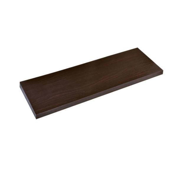 Raft de perete tip etajera din lemn, 60 x 23.4 x 3.5 cm OEM