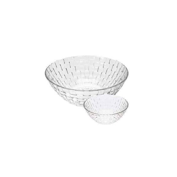 Set 7 boluri din sticla, 1 buc 23x8.6 cm , 6 buc 13x5 cm