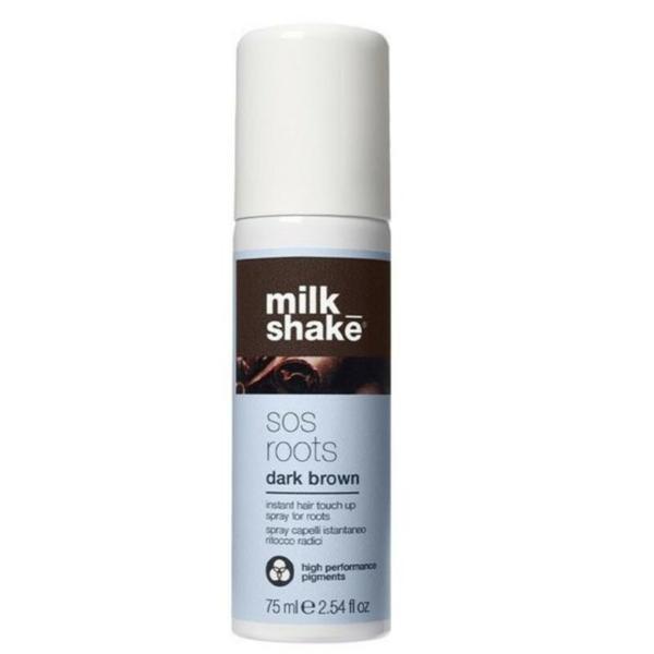 Spray nuantator, Milk Shake Sos Roots, castaniu inchis, 75ml esteto.ro imagine pret reduceri