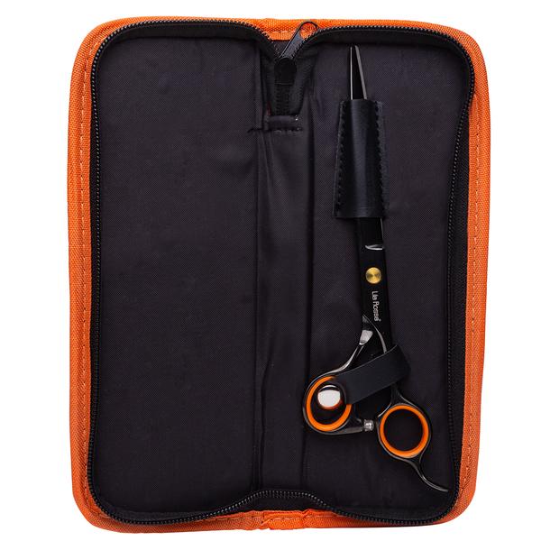 Foarfeca tuns frizy cut lila rossa, 7 inch