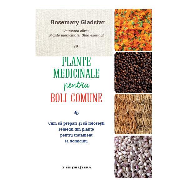 Plante medicinale pentru boli comune - Rosemary Gladstar, editura Litera