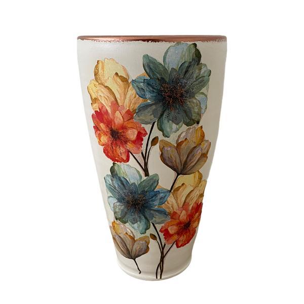 Vaza decorativa ceramica, realizata manual - ceramica martinescu