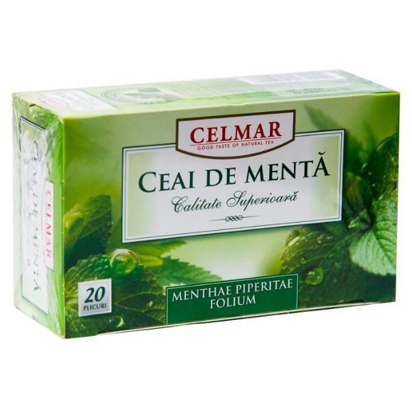 Short life - ceai de menta celmar, 20 plicuri