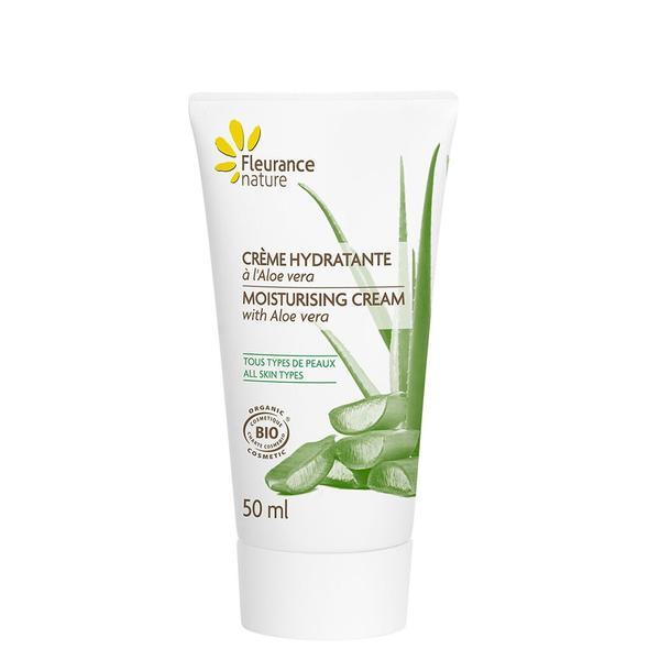 Cremă hidratantă cu aloe vera fleurance nature 50ml