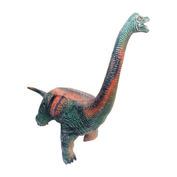 Figurina dinozaur brontosaurus cu sunete, 42x45 cm, verde - shop like a pro