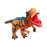Figurina Dinozaur T-REX cu sunete si lumini, 45x60 cm, Portocaliu - Shop Like A Pro