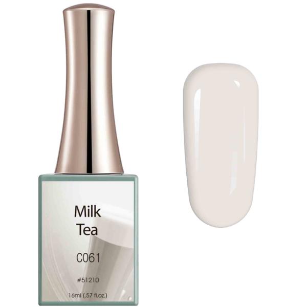 Oja Semipermanenta Milk Tea Canni C061, 16 ml Canni imagine noua
