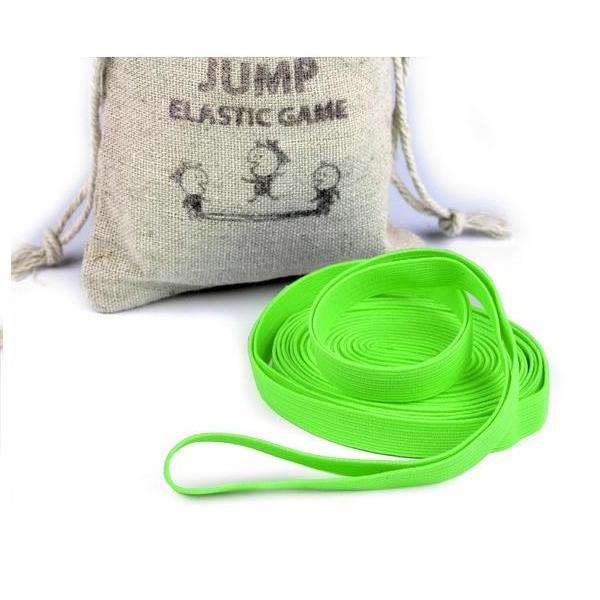 Elastic gimnastica educativa 4 m, green oem