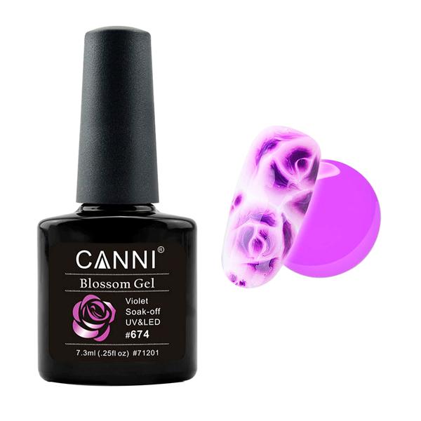 Oja Semipermanenta Soak Off Blossom Canni 674, 7.3 ml