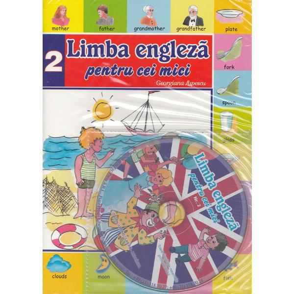 Limba engleza pentru cei mici Vol. 2 + CD - Georgiana Lupescu, editura Erc Press