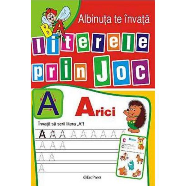 Albinuta te invata literele prin joc, editura Erc Press