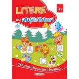 Litere cu abtibilduri +3 ani, editura Erc Press