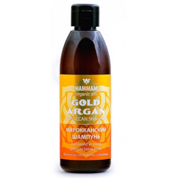 Sampon Nutritiv Moroccan Gold Argan Hamman Organic Oils, 320 ml