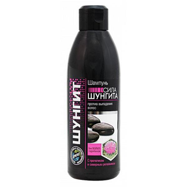 Sampon impotriva caderii parului cu shunghit si brusture shunghit, 300 ml