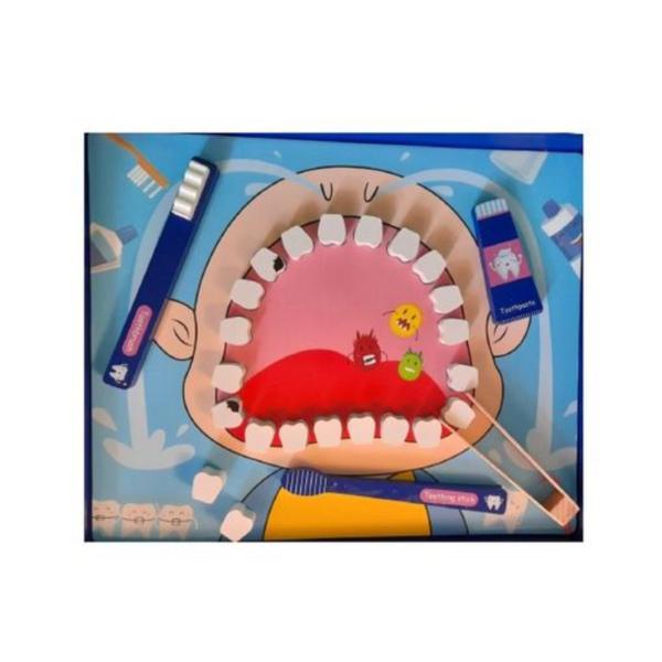 Joc de rol educativ micul dentist,lemn, 30 piese