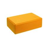 Caramida yoga block, Galben, 23 x 15 x 7.5 cm