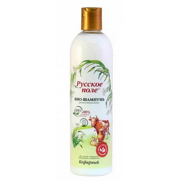 Sampon regenerant cu proteine de chefir, cheratina si vitamine campia rusa, 400 ml
