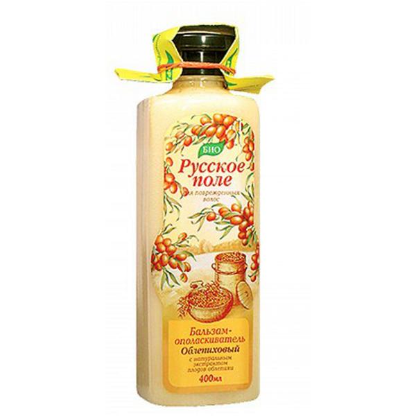 Balsam nutritiv cu extract de catina, cheratina si vitamine campia rusa, 400 ml
