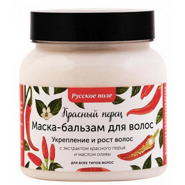 Masca pentru cresterea parului cu extract de ardei iute campia rusa, 280 ml