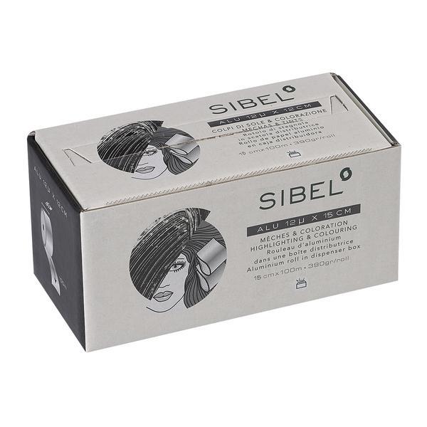 Folie profesionala din aluminiu Sibel 12 u x 15 cm latime x 100 ml 390 gr.cod 4482115 esteto.ro