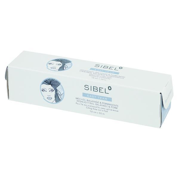 Folie profesionala Sibel transparenta cu lipire pentru suvite/balayage/permanent latime 18 cm x 50 ml cod.4482002 Aluminiu imagine 2022