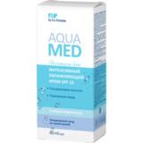 Crema Hidratanta cu SPF15 pentru Ten Uscat Aqua Med Elfa Pharm, 40 ml