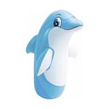 Delfin gonflabila 3D pentru copii, Intex, jucarie hopa-mitica, baza cu apa, 94 cm 44669DE
