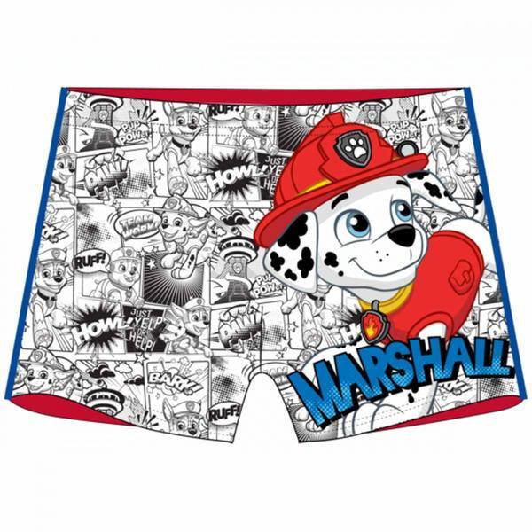 Slip boxeri baie Paw Patrol 6 - 9 ani - Marshall