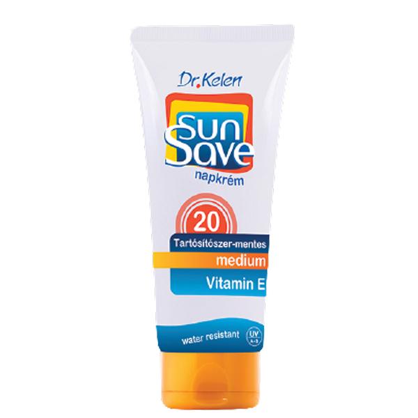 Crema pentru Protectie Solara Sun Save SPF20 Dr. Kelen, 100 ml