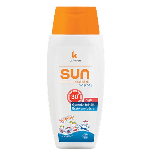Lotiune pentru Familie cu Protectie Solara Sun SPF30 Dr. Kelen, 150 ml DrKelen