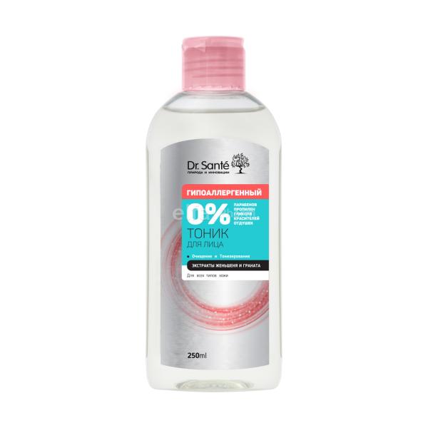 Toner purifiant pentru toate tipurile de ten dr. sante, 250 ml