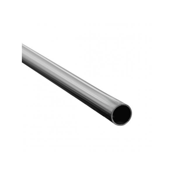 Bara pentru umerase rotunda d:25 mm, neagra, lungime 90 cm - maxdeco