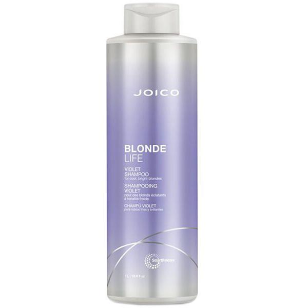 Sampon violet pentru par blond - joico blonde life violet shampoo, 1000 ml