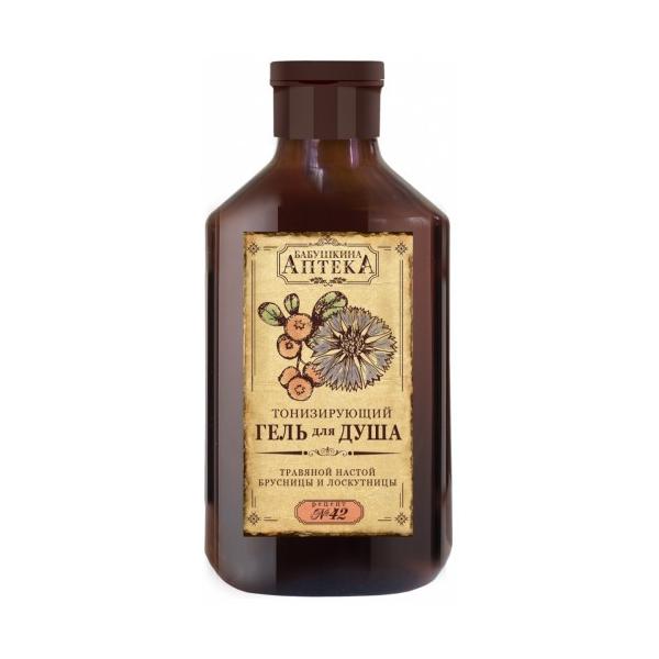 Gel de dus tonifiant cu extracte de merisor si albastrele farmacia bunicii, 350 ml