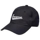 Sapca unisex Converse Script Baseball Cap 10020863-001, Marime universala, Negru