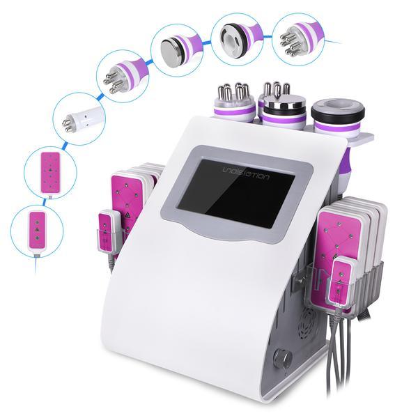 Aparat Profesional Lipolaser-Liposuctie Virtuala, Vacuum Cavitatie 2.0, Multipolar RF, Ten si Ochi, Slabire in greutate, Indepartare celulita, Radiofrecventa Lifting Salon 6MAX