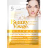 Masca Textila Intens Nutritiva cu Peptide Beauty Visage Fitocosmetic, 25 ml
