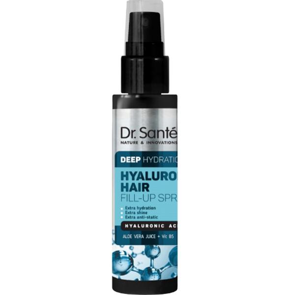 Spray filler pentru hidratare profunda si stralucire cu acid hialuronic dr. sante, 150 ml