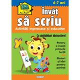 Scoala acasa. Invat sa scriu 6-7 ani, editura Girasol