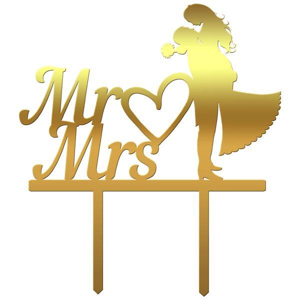 Topper tort nunta mr mrs in - tomvalk