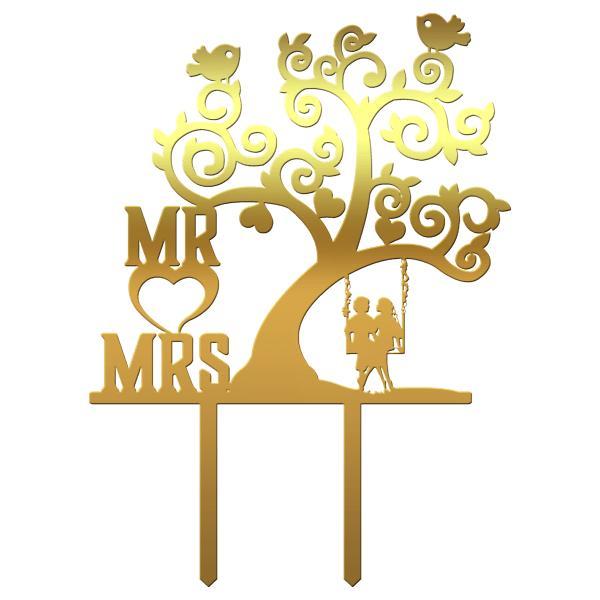 Topper tort nunta mr mrs bn - tomvalk