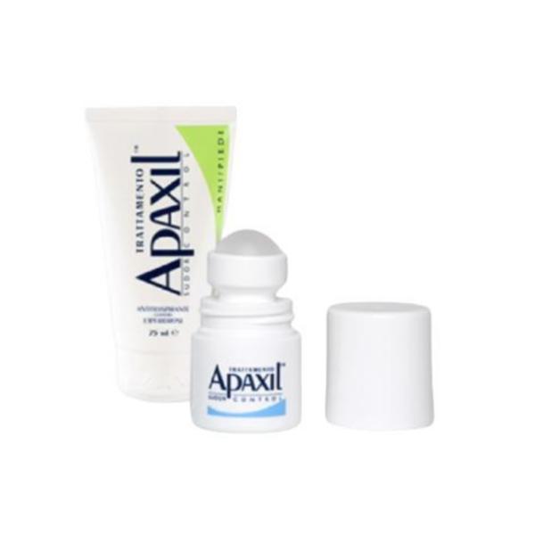 Set cadou Tratamente Apaxil Deo Axile 25 ml + Gel maini/picioare 75 ml