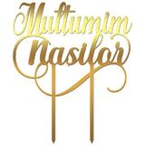 Topper tort Multumim nasilor B - Tomvalk