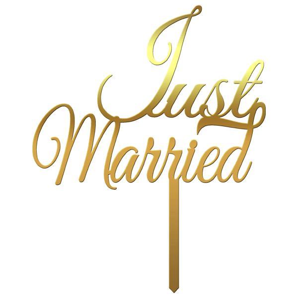 Topper tort nunta just married k - tomvalk
