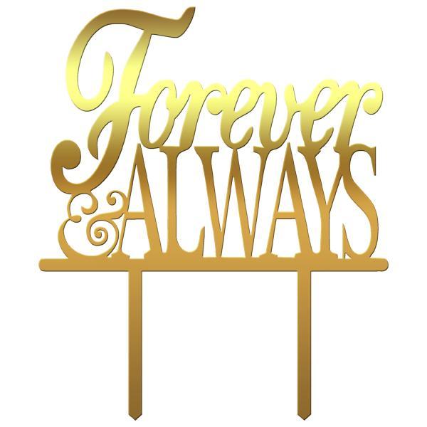 Topper tort forever always - tomvalk